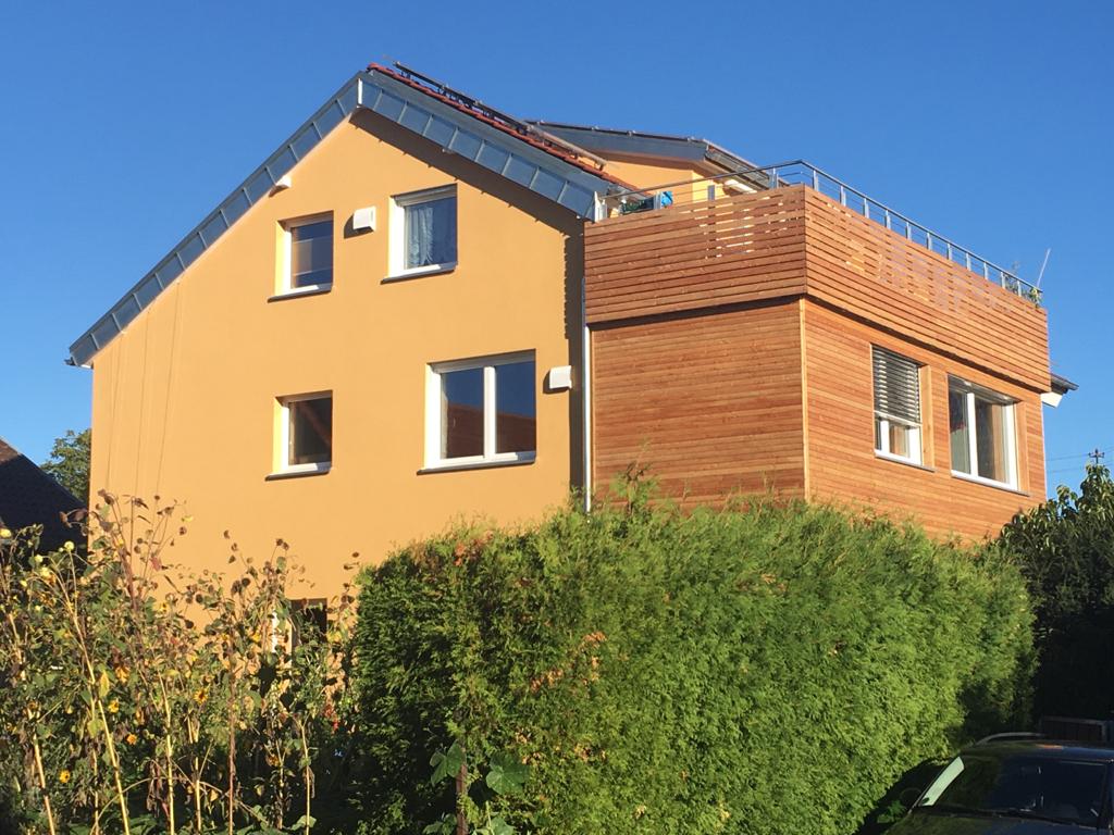 Sanierung MFH mit Stroh
